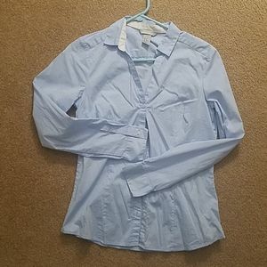 Botton front shirt.